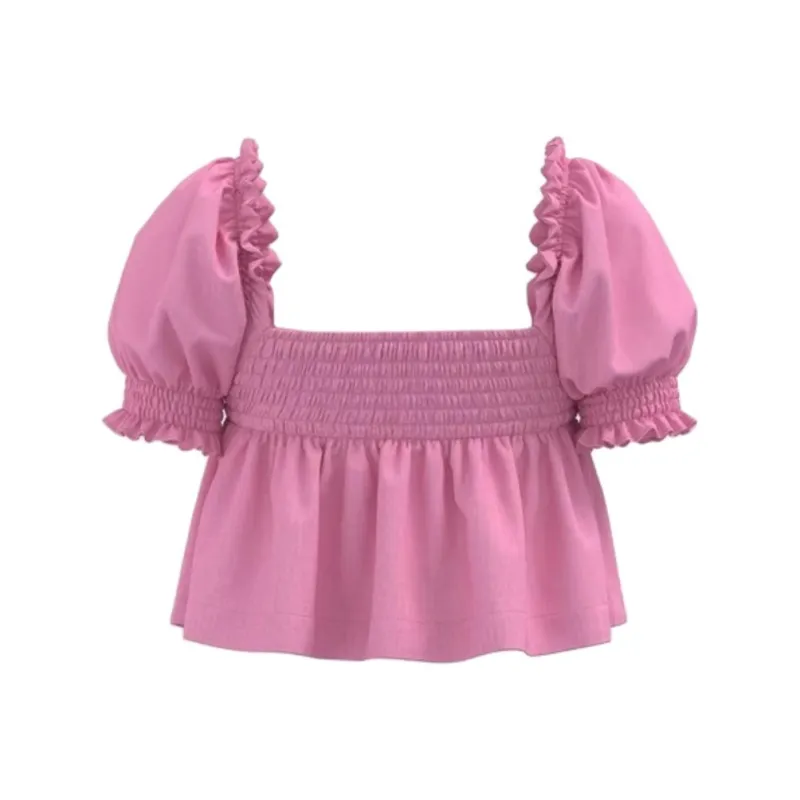 URBAN REVIVO Shirts Women's Fuchsia-1