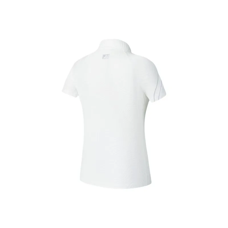 FILA Golf Series Polo Shirt Women's Jade White WT-1