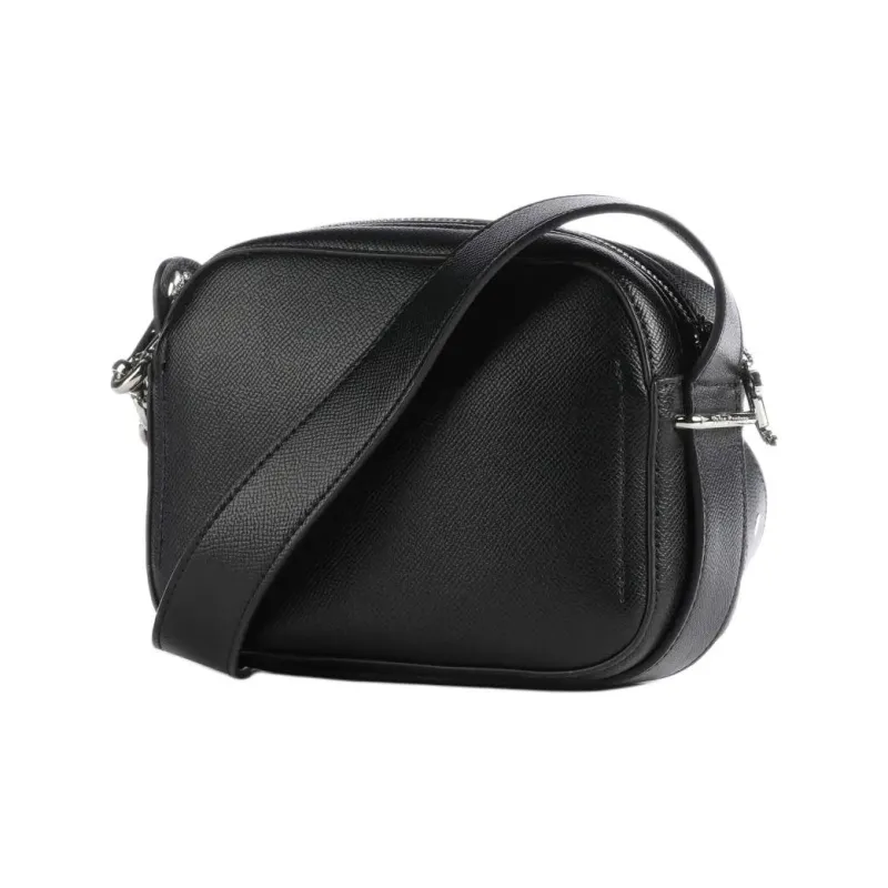 JUZI Synthetic Fiber Crossbody Bag, Shoulder Bag Women's Black-1