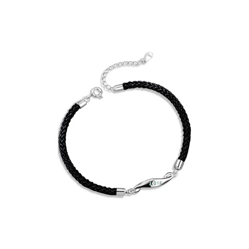 FUO S925 Silver Bracelets Unisex-1