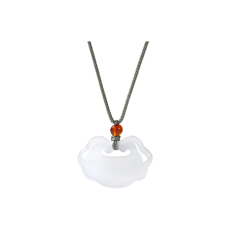 Bear Silversmith Chalcedony Necklaces Women's-0