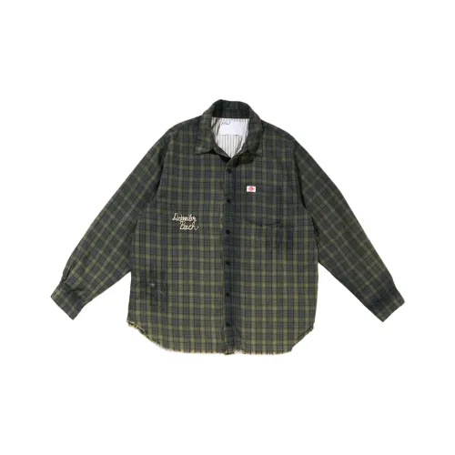 Paly Hollywood SS25 DOCKWEILER FLANNEL OVERSHIRT Jackets & Coats Unisex