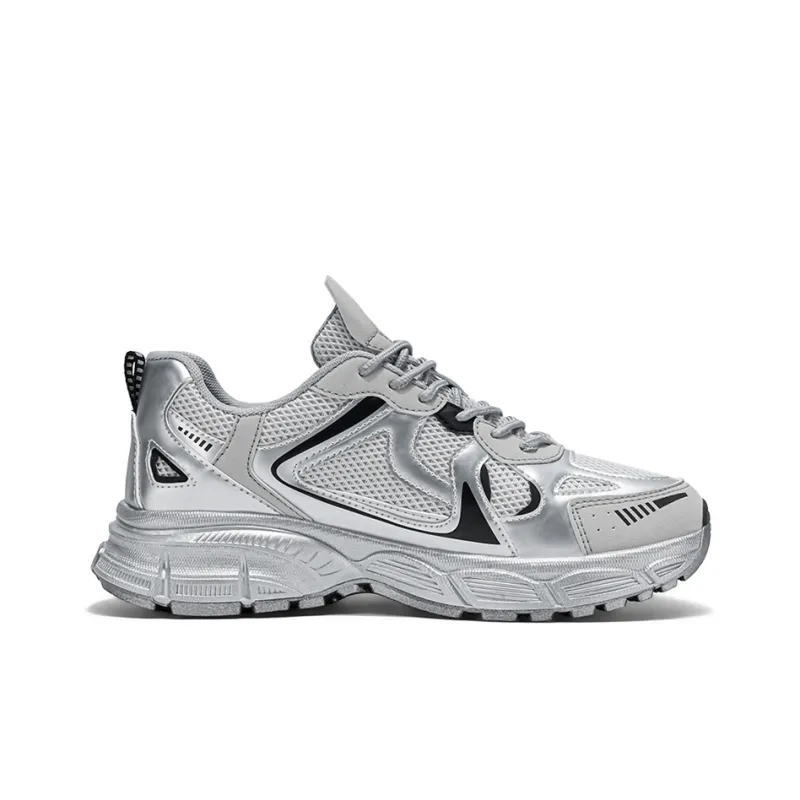 SUPEREDGE Slip Resistant And Abrasion Resistant Coverage Low Top Chunky Sneakers Men's-6