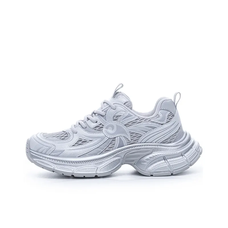 Baibianzhiheren Height Increasing Chunky Sneakers Women's-6