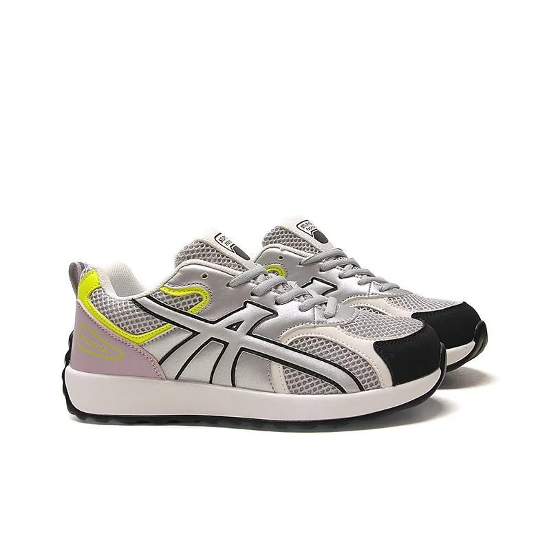 STUR YSN Abrasion Resistant Breathable Low Top Casual Shoes Women's Battlefield Gray-3