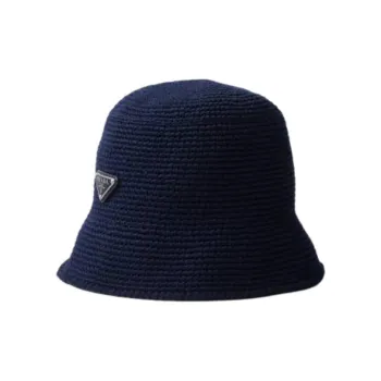 PRADA Crochet Bucket Hat