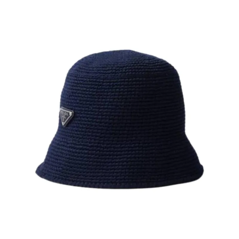 PRADA Crochet Bucket Hat-0