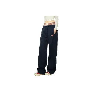 Aaisup Casual Pants Women's Navy Blue