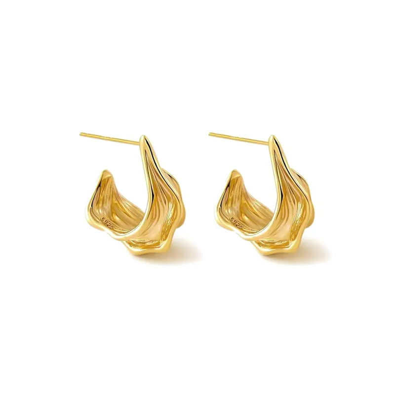 ONEKISS Gold Plated Copper Earrings Women's-0