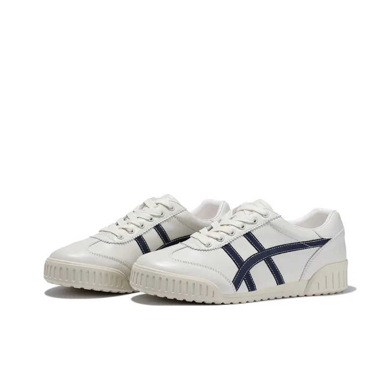 BELLALILY Lightweight Low Top Casual Shoes Women's White-2