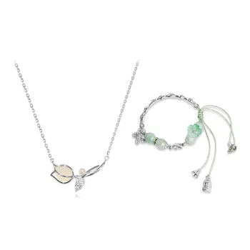 RINGLOVE Colored Glaze Necklaces Women's