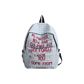 AIBAG Nylon Backpack Unisex Blue