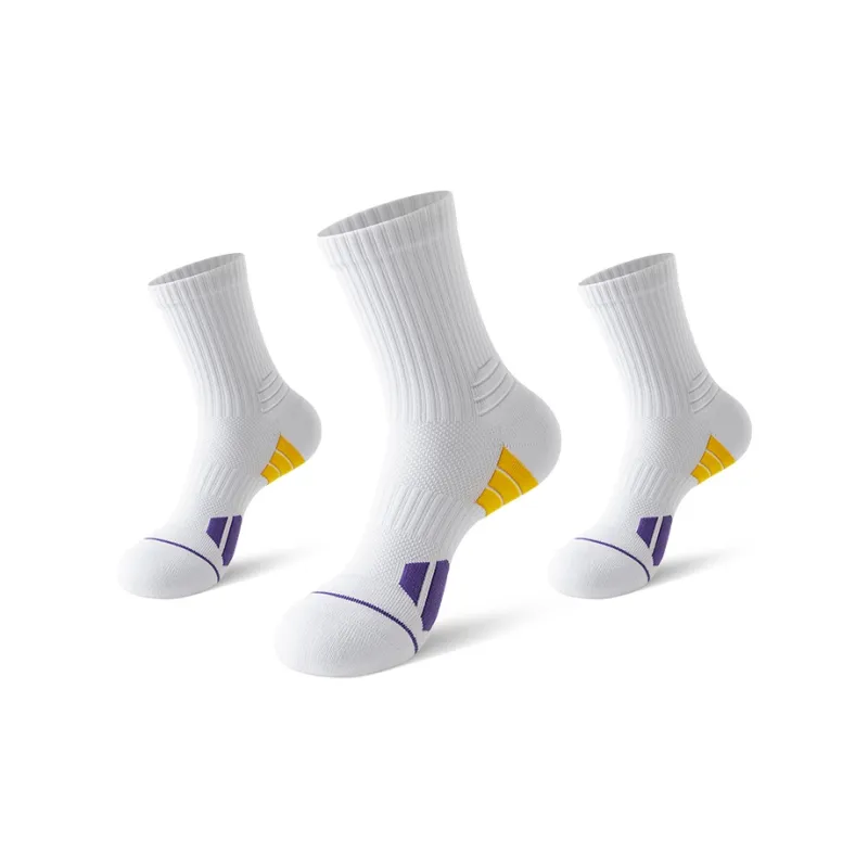 LUOLIAN Men Basketball Socks-11