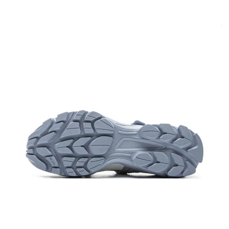 TYAKASHA x LiNing Anti Slip Wear Resistant Low Top Casual Shoes Women's Calm Gray Frost Gray-5