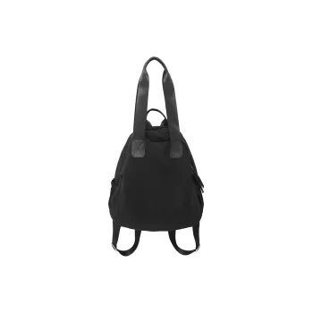 OUZIHUANG Nylon Backpack Women's Black/Ecru/Khaki