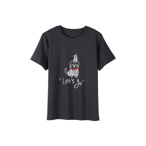 Cypress House T Shirts Women's Dark Gray