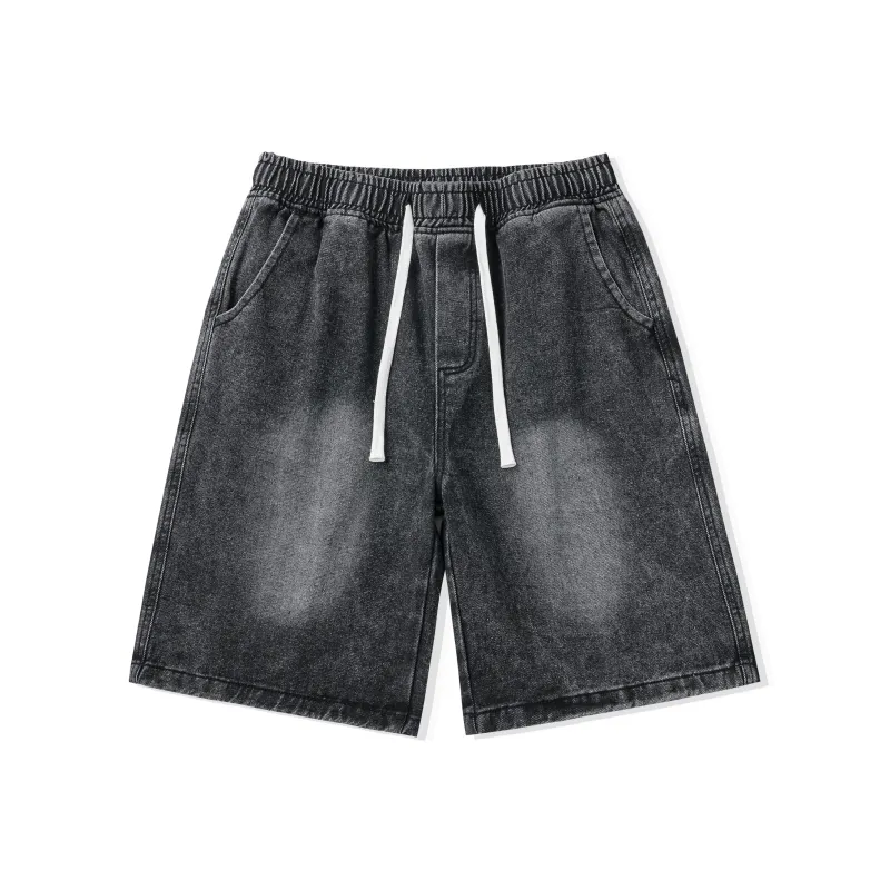 MIIOW Trendy Party Collection Cooling Summer Collection Denim Shorts Unisex-7