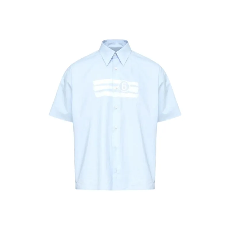 MM6 Maison Margiela Numbers motif Shirt-0
