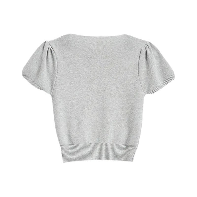 ABBY GODDESS T Shirts Women's Gray-1