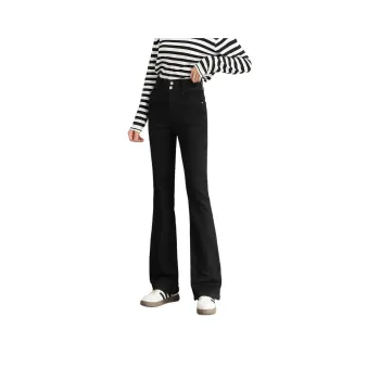 FAWENXIANGZI Jeans Women's Black