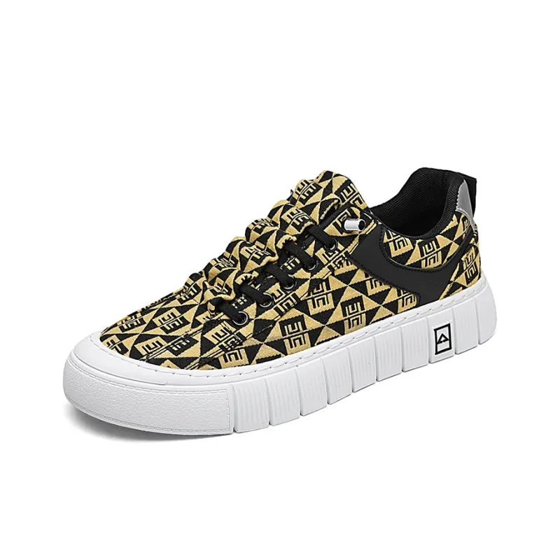 BINGO DUCK Coverage Mid Top Skateboard Shoes Men's-6