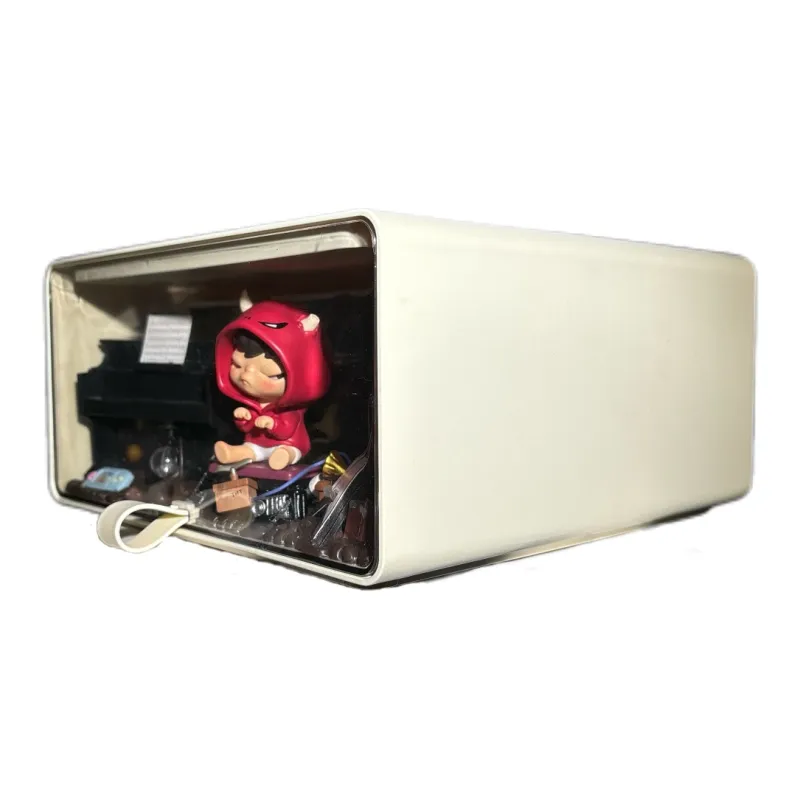 POP MART Hirono, Mime Collection, Reverse Hirono Hang Tag Box 11.8cm-1