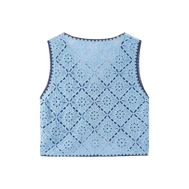 LEDIN Knitwear Women's Light Denim Blue-1