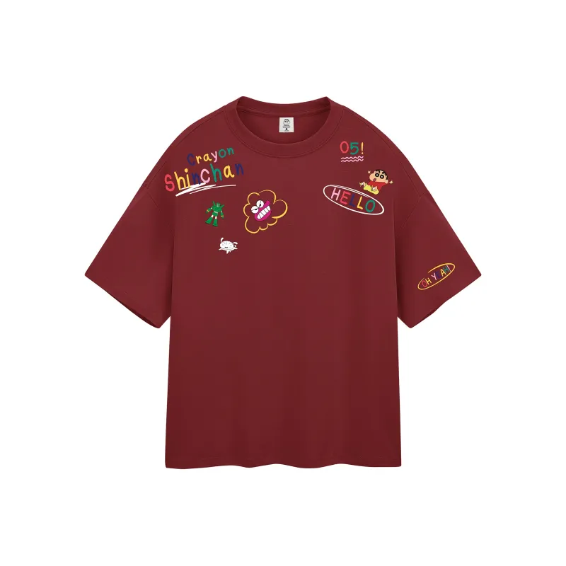 Crayon Shinchan T Shirts Unisex-12