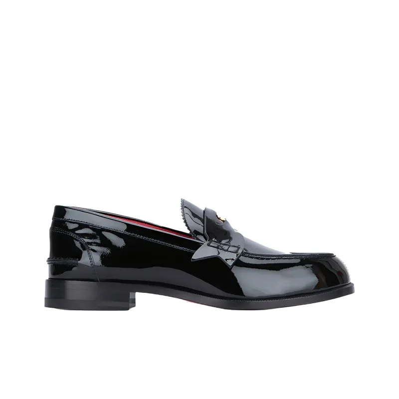 Christian Louboutin Embellished Slip On Loafers-1