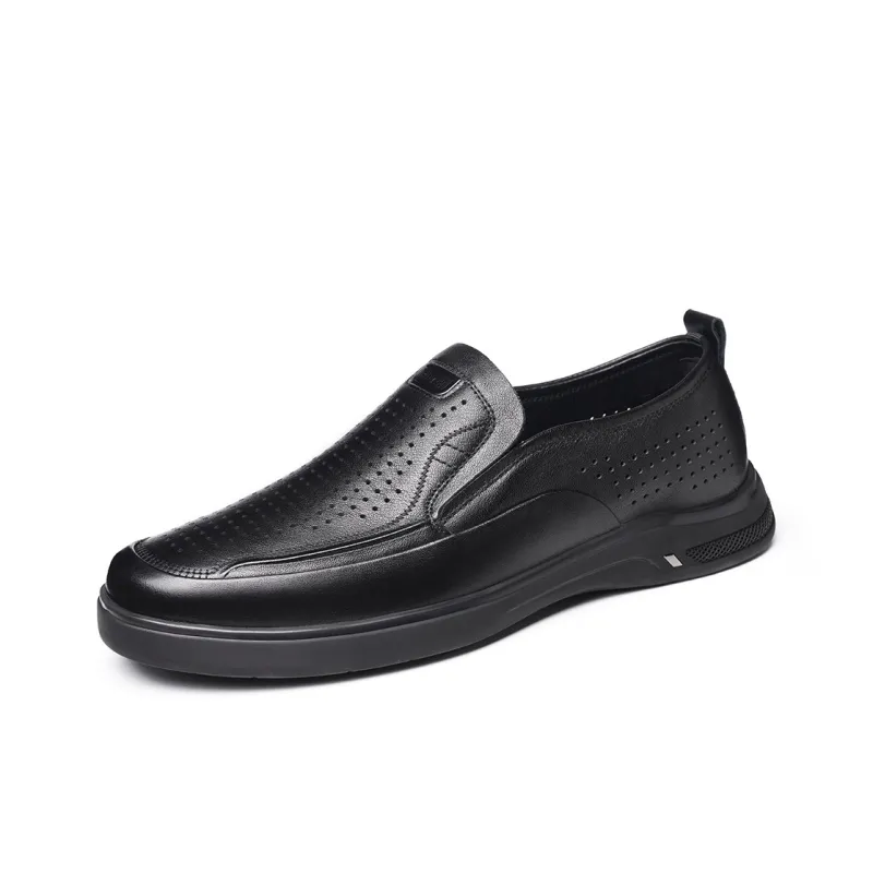 Ritai Men's Casual Shoes Men Low Top Black-1