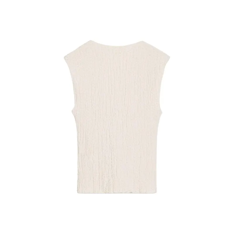 ZARA T Shirts Women's Frosted White-1