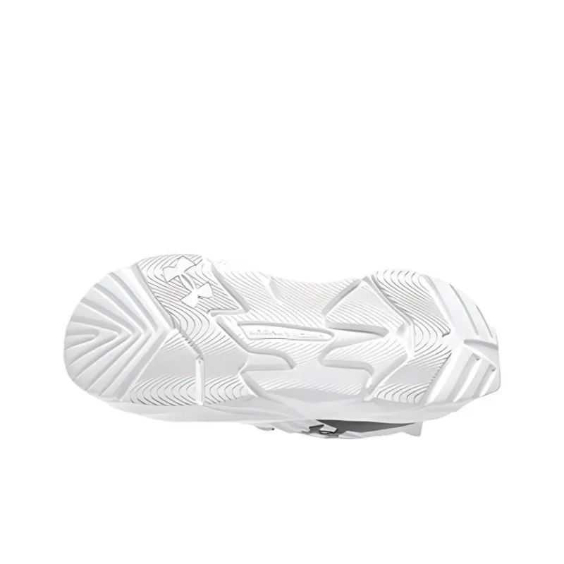 Under Armour Outdoor Anti Slip Wear Resistant Low Top Casual Shoes Unisex White-2