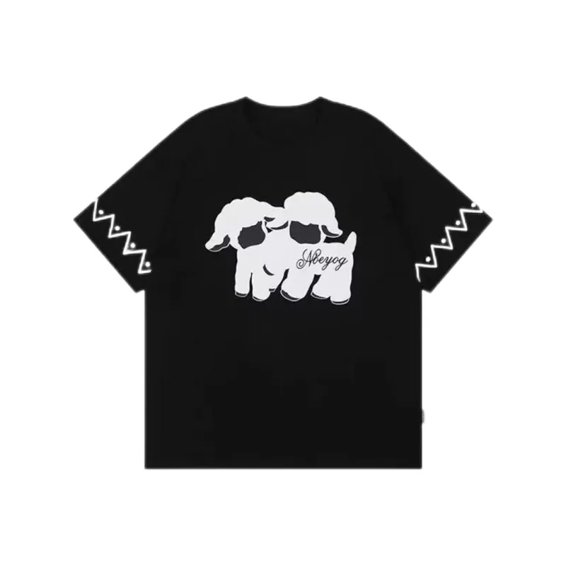 ABBY GODDESS T Shirts Women's Black-0