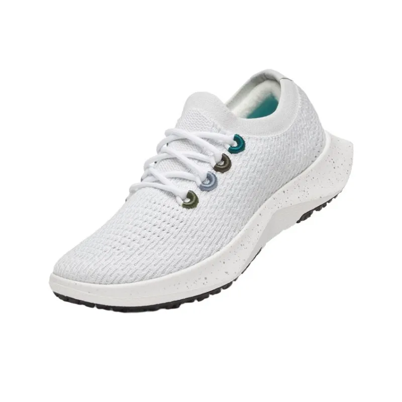 Allbirds Tree Dasher 2 Cushioning Slip Resistant Low Top Running Shoes Women's Polar White Mixed Color-1