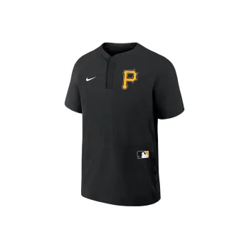 Nike Pittsburgh Pirates Authentic Collection Men's Nike Mlb Short Sleeve Windshirt