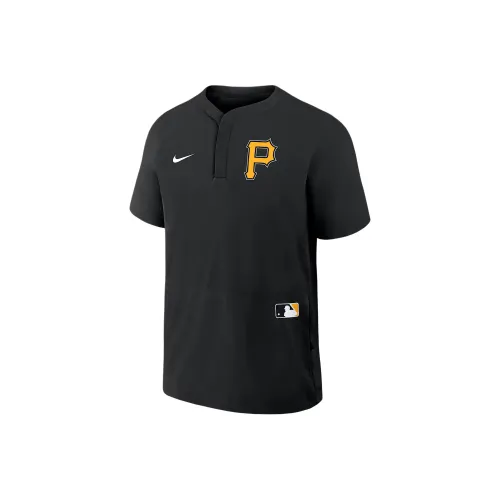 Nike Pittsburgh Pirates Authentic Collection Men's Nike Mlb Short Sleeve Windshirt