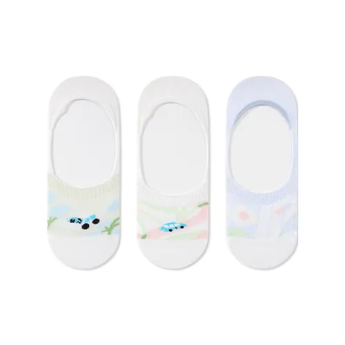 JIAZINI No Show Socks Women's 3 Pack