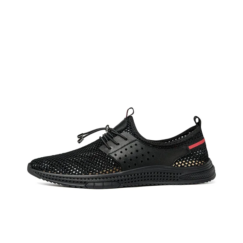 BAGE Breathable And Lightweight Low Top Casual Shoes Men's-4