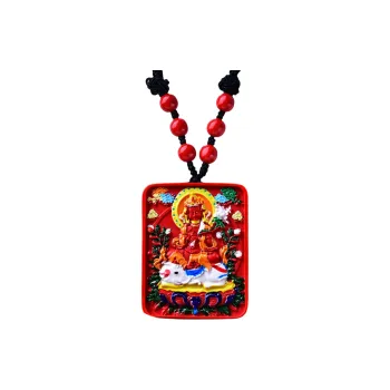 MUXIANG Cinnabar Necklaces Unisex