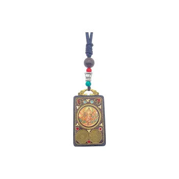 ERXI Ebony Wooden Necklaces Unisex