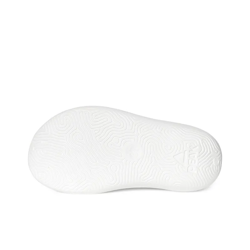 PEAK Very Small Fat Drag Quiet Slip Resistant Abrasion Resistant Slide Slippers Unisex Ultra Light White Purple-4