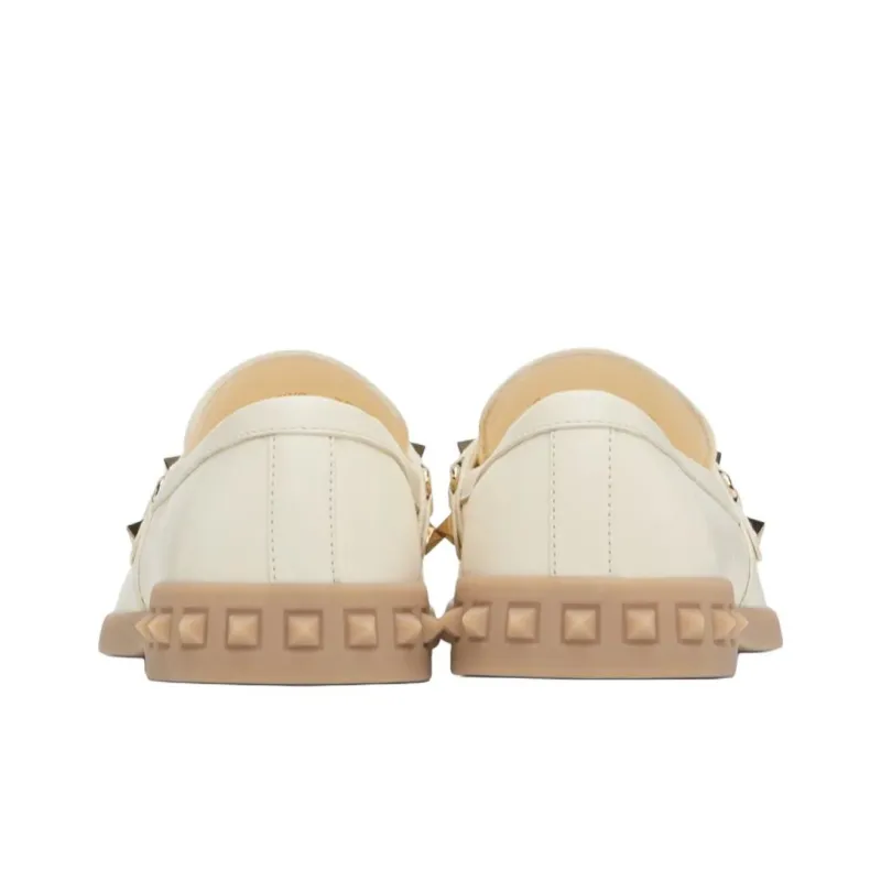 Valentino Loafers Women's White-3