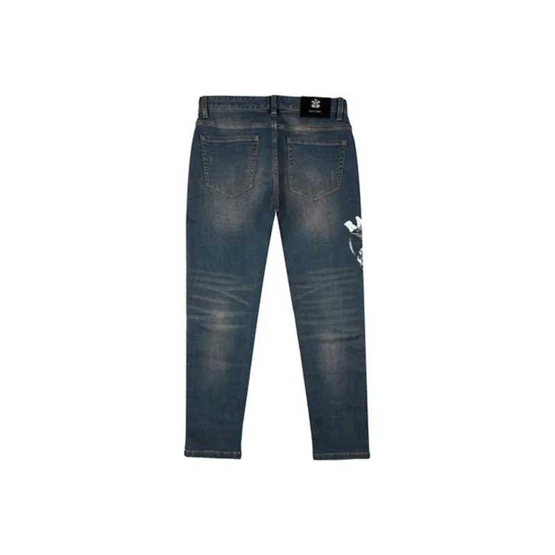 Raidy Boer Jeans Men's Gray Blue-1