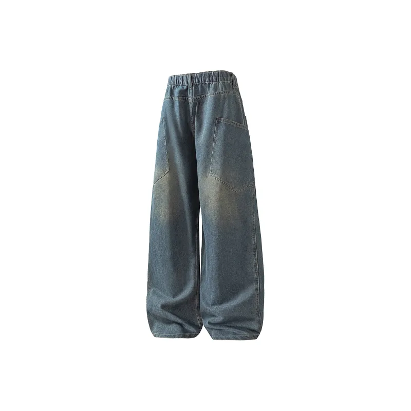 Chinpeno Jeans Unisex Vintage Blue-1