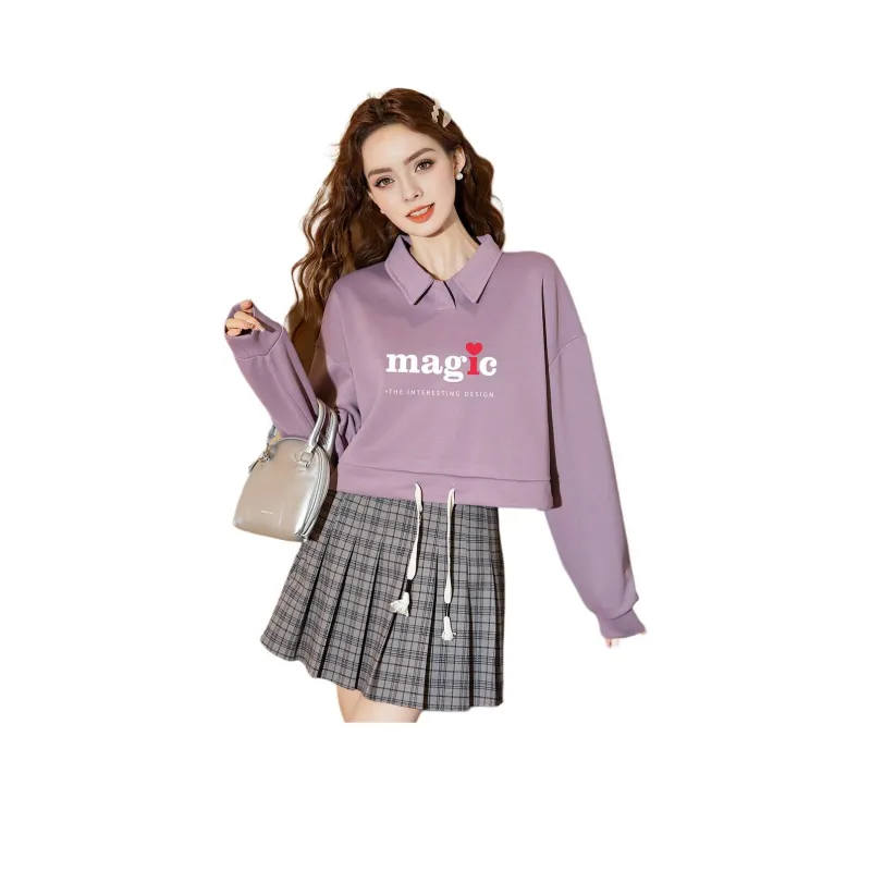 FAWENXIANGZI Sweatshirt Women's-0