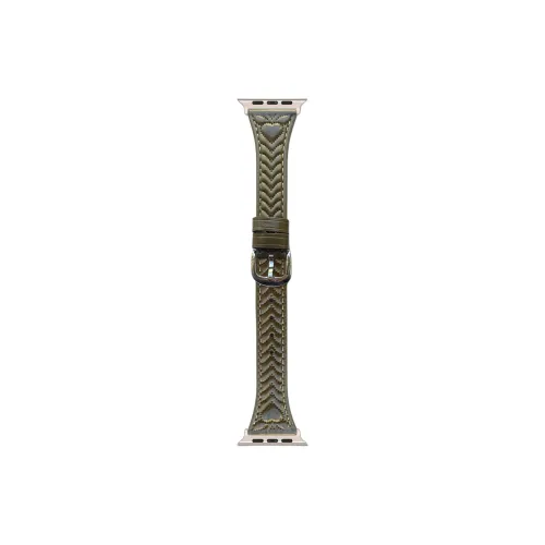 KVZUVUU Apple Compatibility Watch Band Cowhide Leather Material