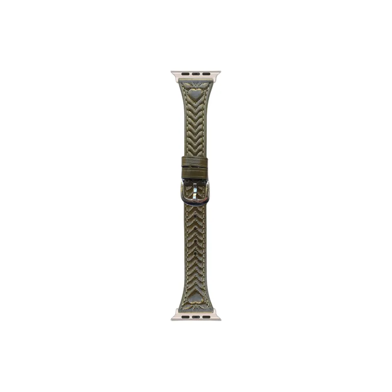 KVZUVUU Apple Compatibility Watch Band Cowhide Leather Material-0