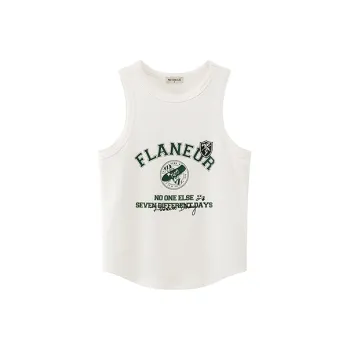 NO ONE ELSE Tank Tops Women's White