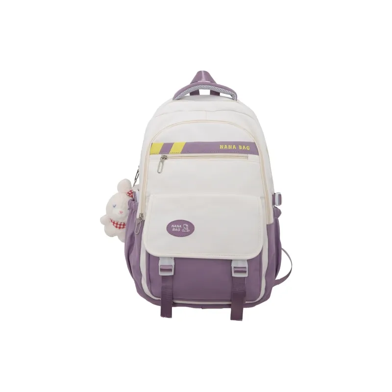 Yalu Nylon Backpack Unisex Multicolor-6