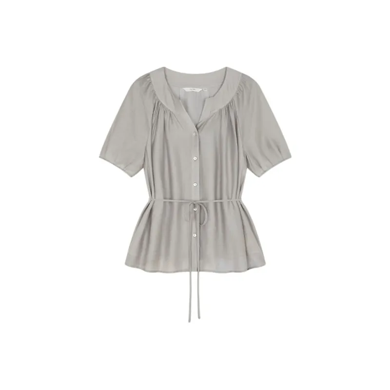 IHIMI Shirts Women's Gray-2